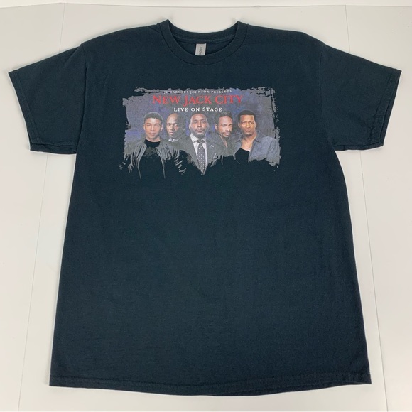 Gildan Other - New Jack City Tee Live On Stage 2023 Je'Caryous Johnson Tour T-Shirt Size Large